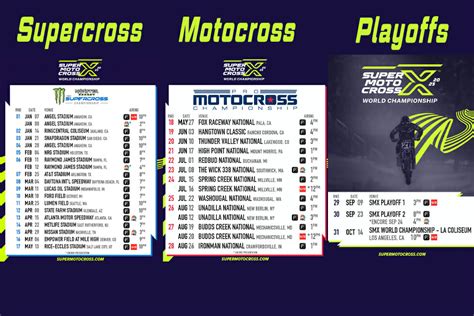 ama supercross 2019 tv schedule.